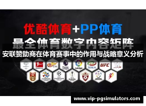 安联赞助商在体育赛事中的作用与战略意义分析